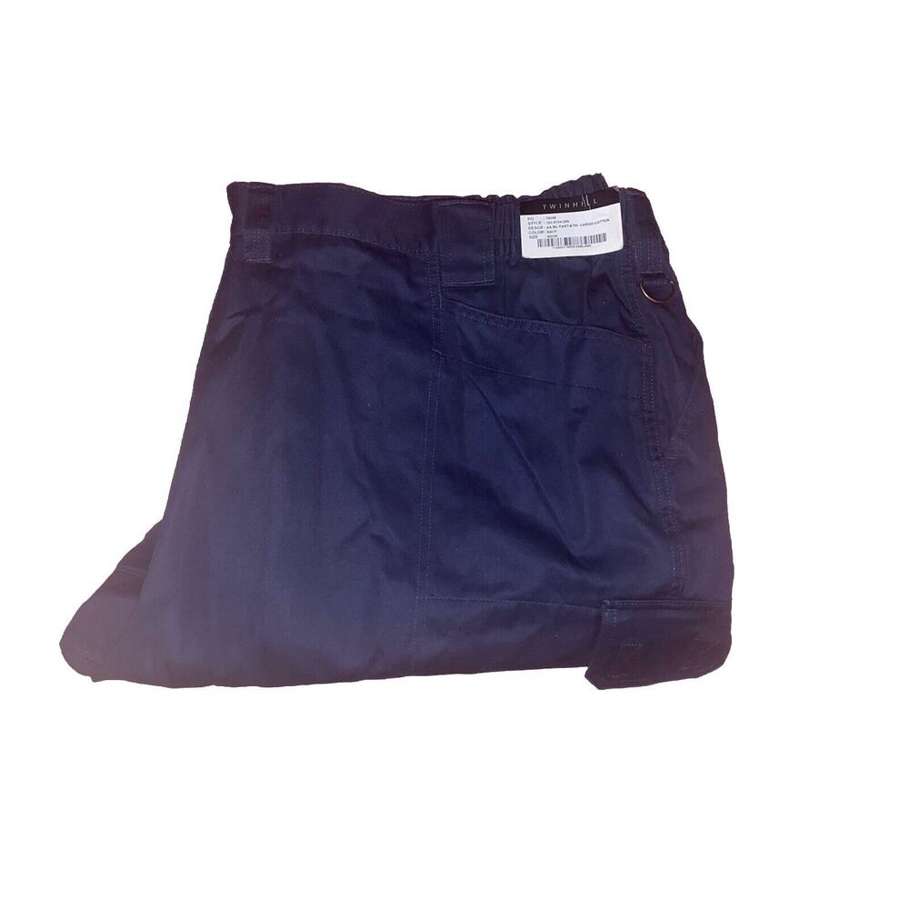 Twin Hill‎ Twinhill Cargo Pants Size 50 Mens 40x30 Navy Dark Blue Tactical New